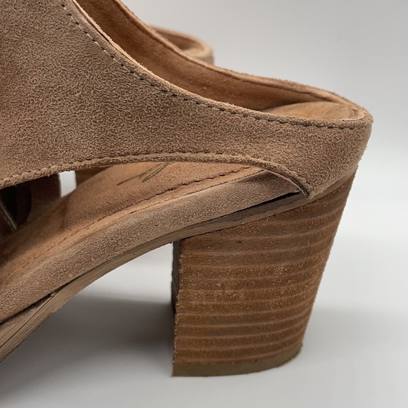 Rebels Levi Leather Mules Sz 7 Tan - Picture 3 of 9